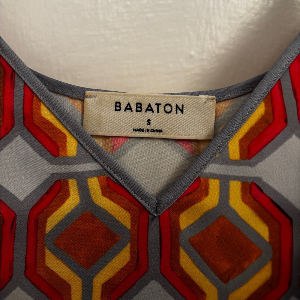 Babaton Multicolor Geometric Dress - Picture 7 of 9